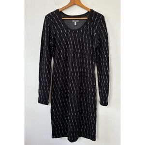 Ibex Juliet Merino Wool Long Sleeve Sweater Dress